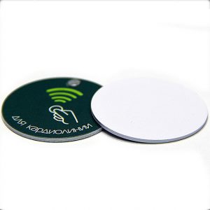 RFID Round Token Tag N-tag215 NFC smart coin card for chess club