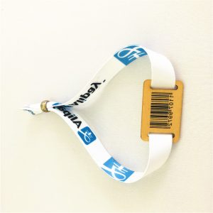 UID re-write EM4305 wooden tag bracelet ID woven wristband