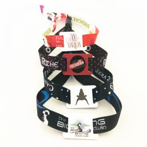 Program T5577 fabric Bracelet ID Re-write woven Wristband for entrance