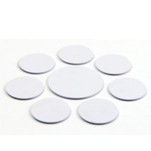Passive security 13.56MHZ RFID disc token tag with MF Ultra-light Chip