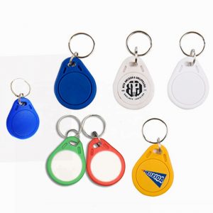 Writable RFID Key Fob With 13.56MHZ I-code Sli Chip For Door Lock System