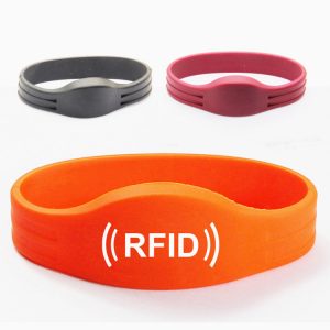 Classic 1k EV1 rfid silicone wristband, S50 nfc smart bracelet for cashless payment