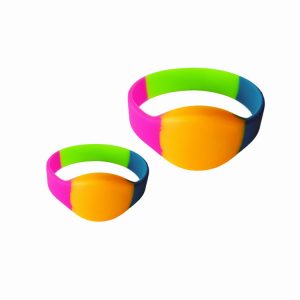 Professional NFC bracelet, Customized Ntag213 silicone wristband