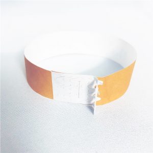 Recycle HF 13.56MHZ Tyvek Band Paper Wristbands For Spas Club