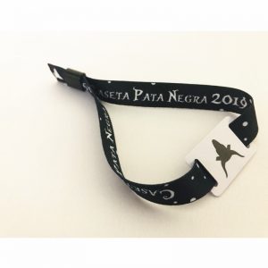 NTAG 213 Smart Fabric bracelet, 180bytes RFID Woven NFC Wristband For Access control