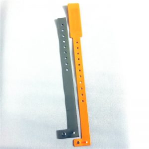 RFID disposable pvc id bracelets with adjustable hotel for hospital