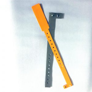 RFID disposable pvc id bracelets with adjustable hotel for hospital
