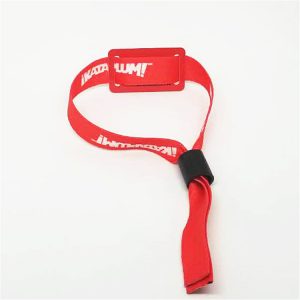 Music Event Entrance Access Control RFID Woven Wristband With Ntag216