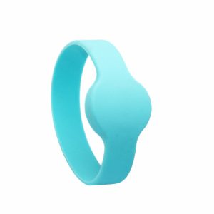 Watch type Writable 125KHZ EM4305 RFID Silicone Wristband With