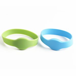 Watch type Writable 125KHZ EM4305 RFID Silicone Wristband With