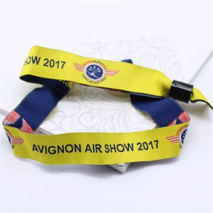Promotional Adjustable Plastic Clip Event Party Bracelet