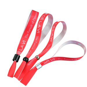 Party Custom Fabric Wristbands Festival Cloth Entrance Bracelet Ticket Event Satin Wristband For Concert