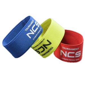 Cheap Custom Logo Full Color Print Party Sport Elastic Wristband Stretch Bracelet