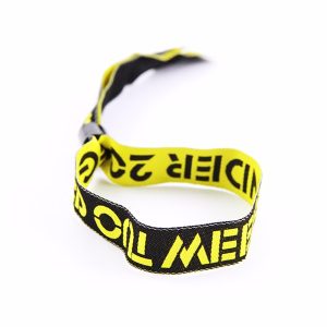 Promotion High Quality Event Festival Woven Wristbands