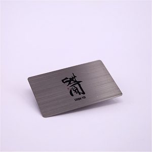 New Creative Design Custom 4442/4428 Single Card Slot Can Be Inserted Into The Chip Metal Card Credit Card