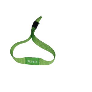 RFID Bracelet NTAG216 Event Woven nfc wristbands for access control
