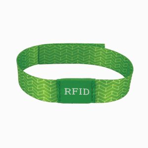 RFID Bracelet NTAG216 Event Woven nfc wristbands for access control