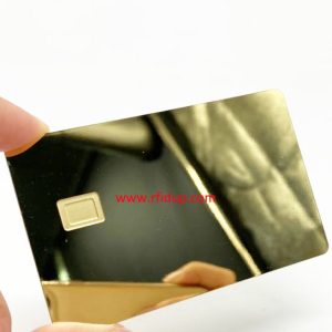 New Creative Design Custom 4442/4428 Single Card Slot Can Be Inserted Into The Chip Metal Card Credit Card