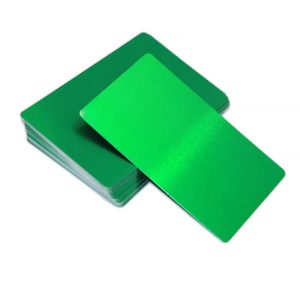 Laser Engrave Material Aluminum Cards