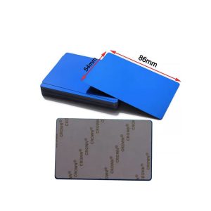 Laser Aluminum Blank Cards With Adhesive