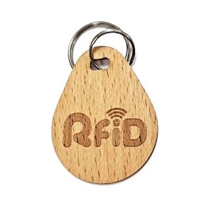 N-tag213 NFC Wooden Keyfob