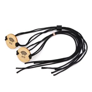 13.56mhz nfc213 wood nfc bracelet