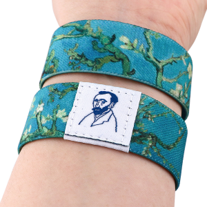 Customize RFID daily Bible Woven Elastic Wristband