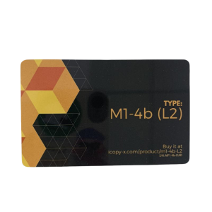 m1-4b-L2 chip printed card for icopy xs MOQ 100