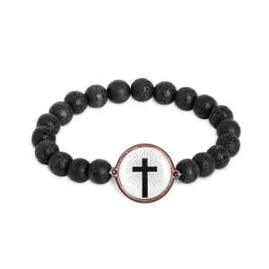 NFC buddhist prayer beads bracelet